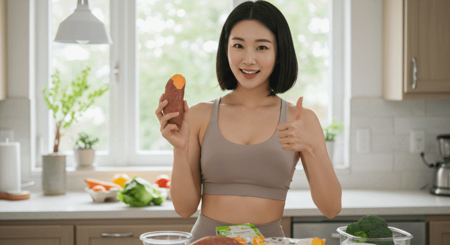 고구마 식단 체지방 감량에 좋은 이유 3가지 섬네일 사진