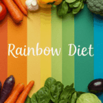 레인보우 다이어트 rainbow diet 레인보우 채소들