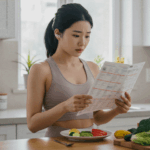 오쏘렉시아 신경증이 아닌지 내가 너무 건강한 식단을 하려고만 하는 건 아니지 식단을 체크하는 한국 여자 다이어터