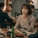 다이어트 중 회식 자리가 잡혀 회식 다이어트 사회 생활과 다이어트를 고민하고 있는 모습