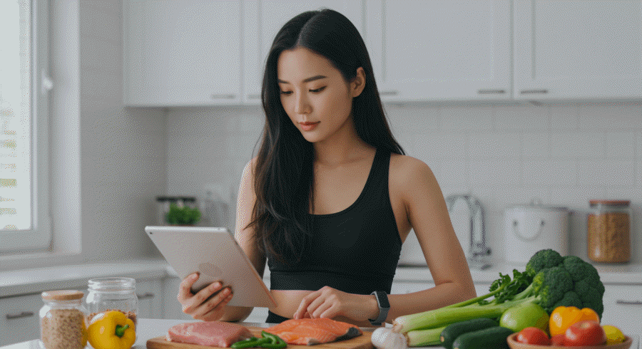 명절 후 찐 살을 어떻게 뺄지 계획을 짜는 다이어터